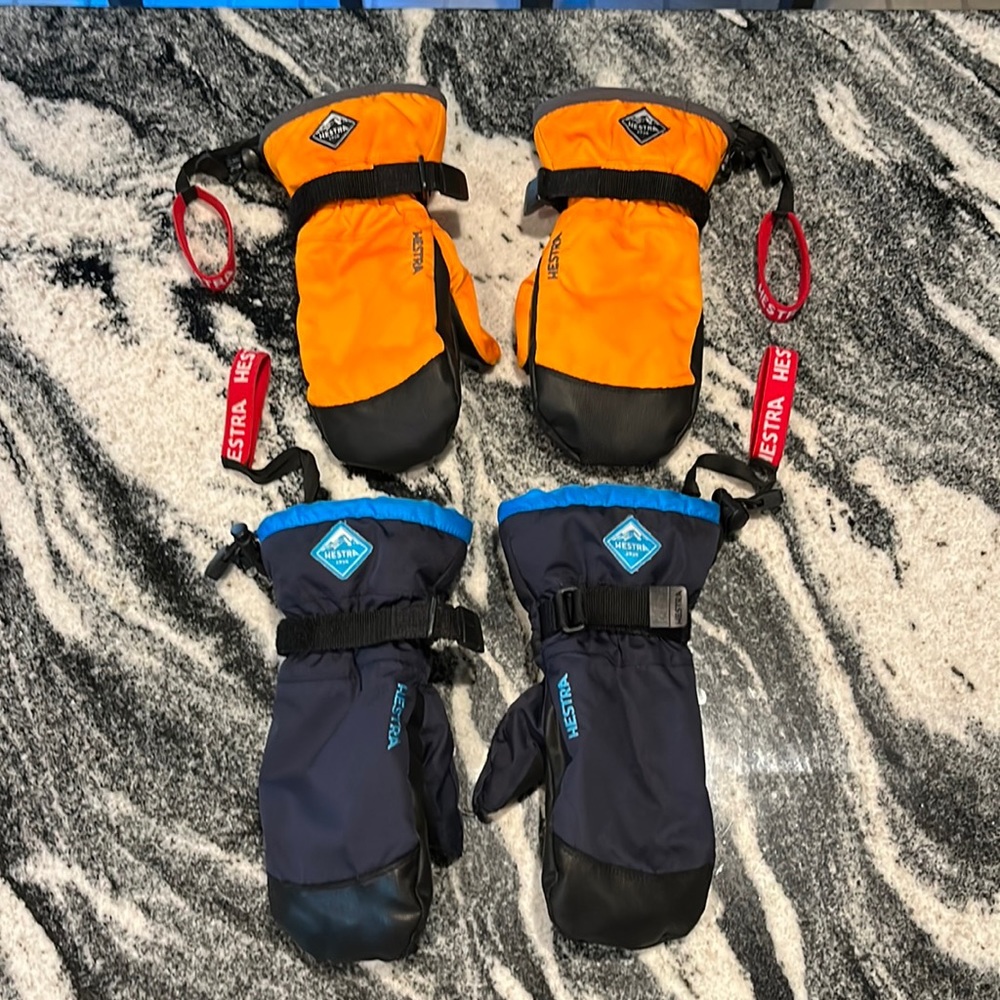 Hestra Gauntlet CZone Junior Mitten - Kids' size 6 2 pairs